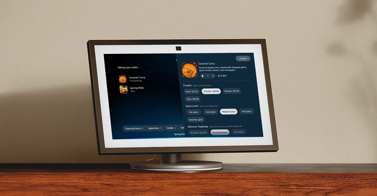 You can now ’conversationally’ order Grubhub and Uber Eats with Alexa Plus