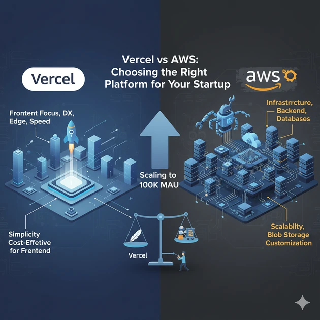 Vercel vs AWS: Choosing the Right Platform for Your Startup Scaling to 100k MAU | by Simple Stack | AWS in Plain English
