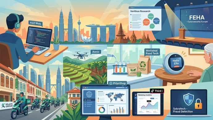 AI APIs, drone expansion, and sustainable food tech lead Southeast Asia’s startup surge | e27