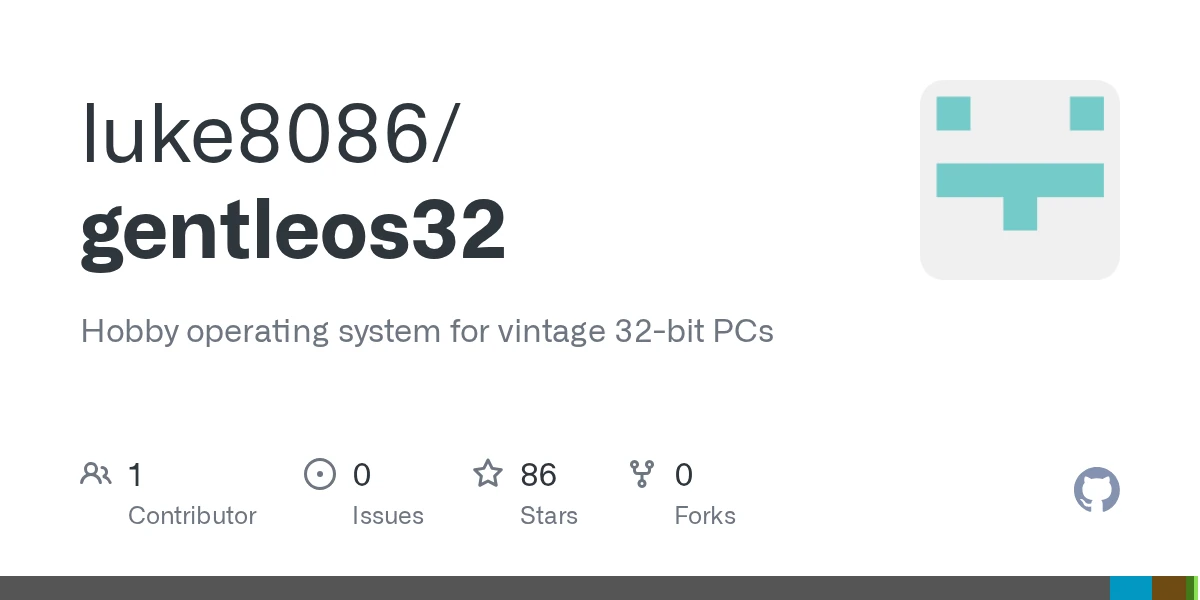 GentleOS – Classic operating system with a lovely retro GUI