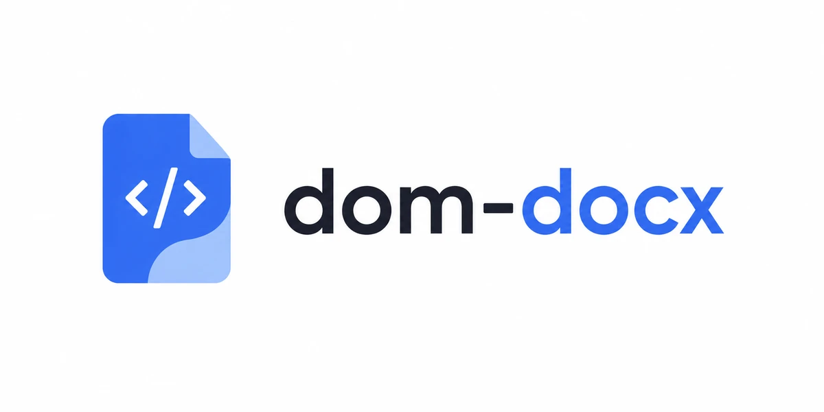 Show HN: DOM-docx – HTML to native, editable Word docs (MIT)