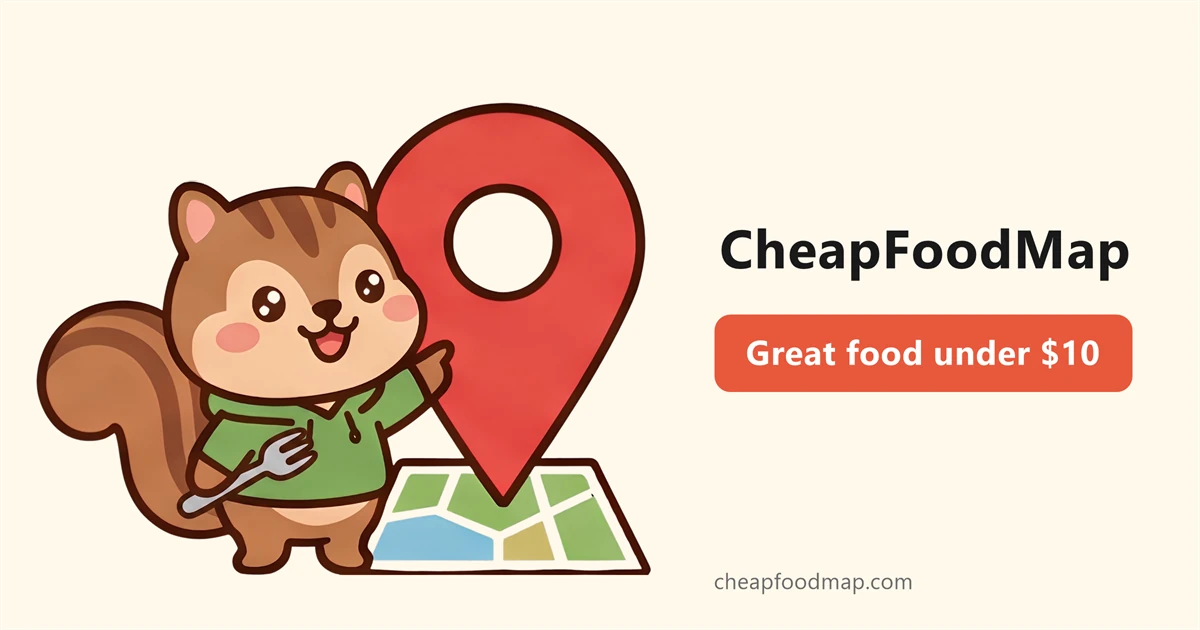 Show HN: CheapFoodMap – A map of good meals under $10