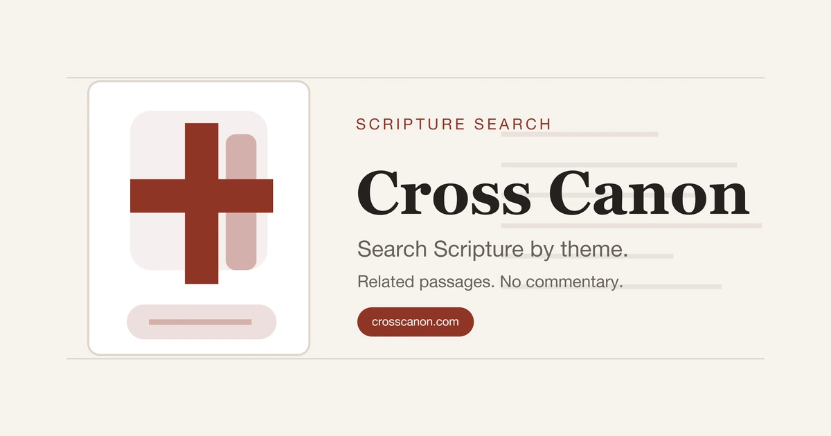 Bible as RAG Database