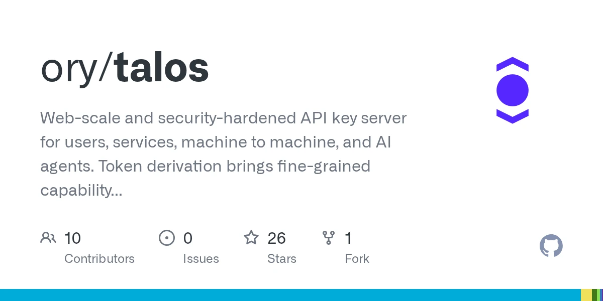 Show HN: Open-source API Key server written in Go by Ory
