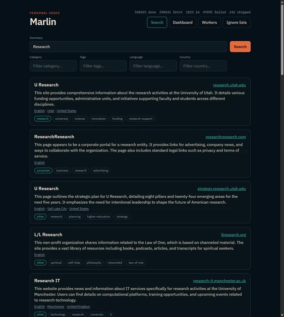 I Built a 500k-Domain Search Engine for Makers in a Weekend for $10