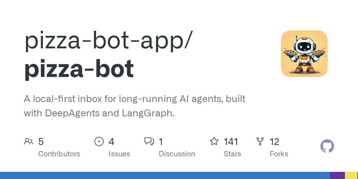 Show HN: Pizza Bot – An inbox for AI agents that work in the background