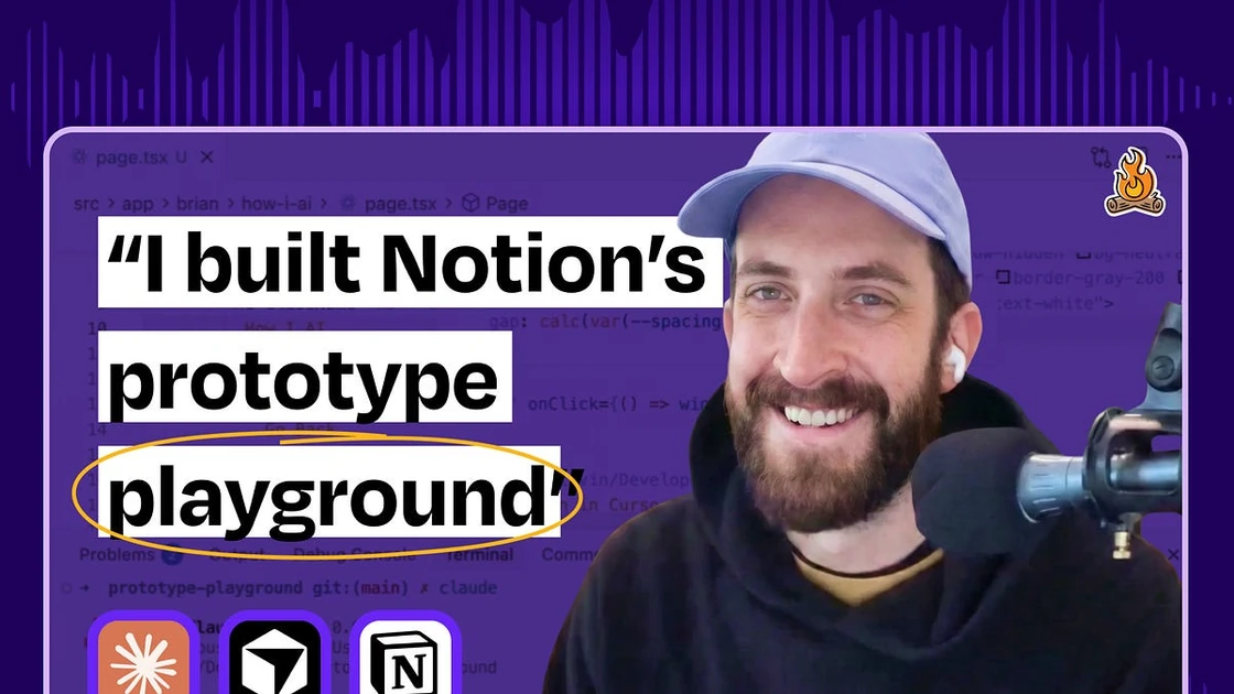 🎙️ This week on How I AI: How Notion’s design team uses Claude Code to prototype