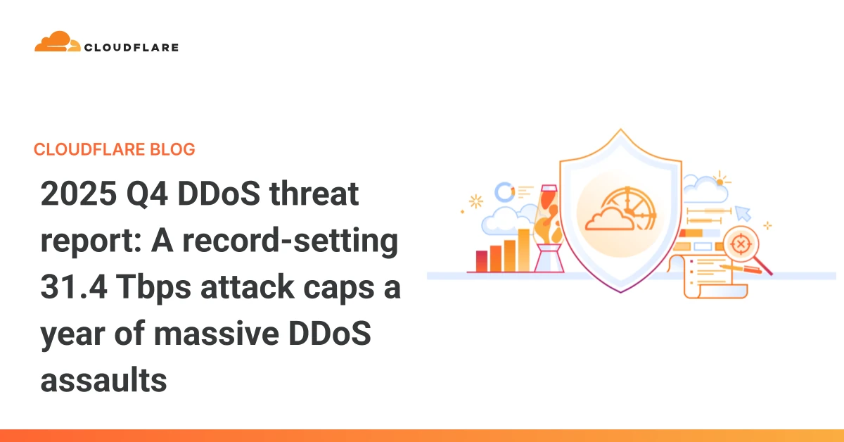 2025 Q4 DDoS threat report: A record-setting 31.4 Tbps attack caps a year of massive DDoS assaults