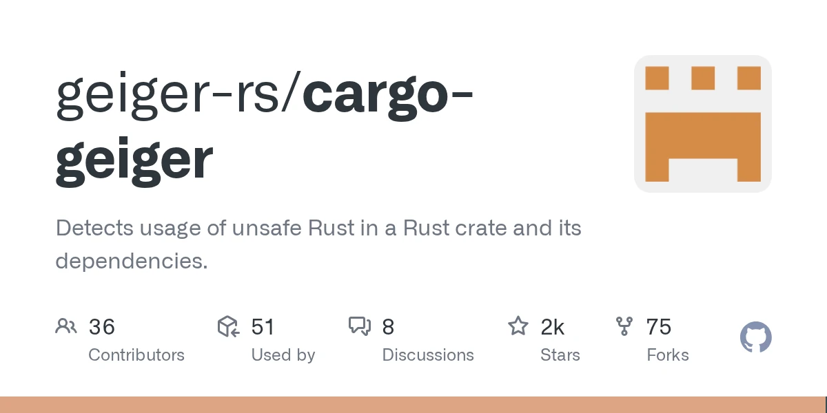 Cargo-Geiger