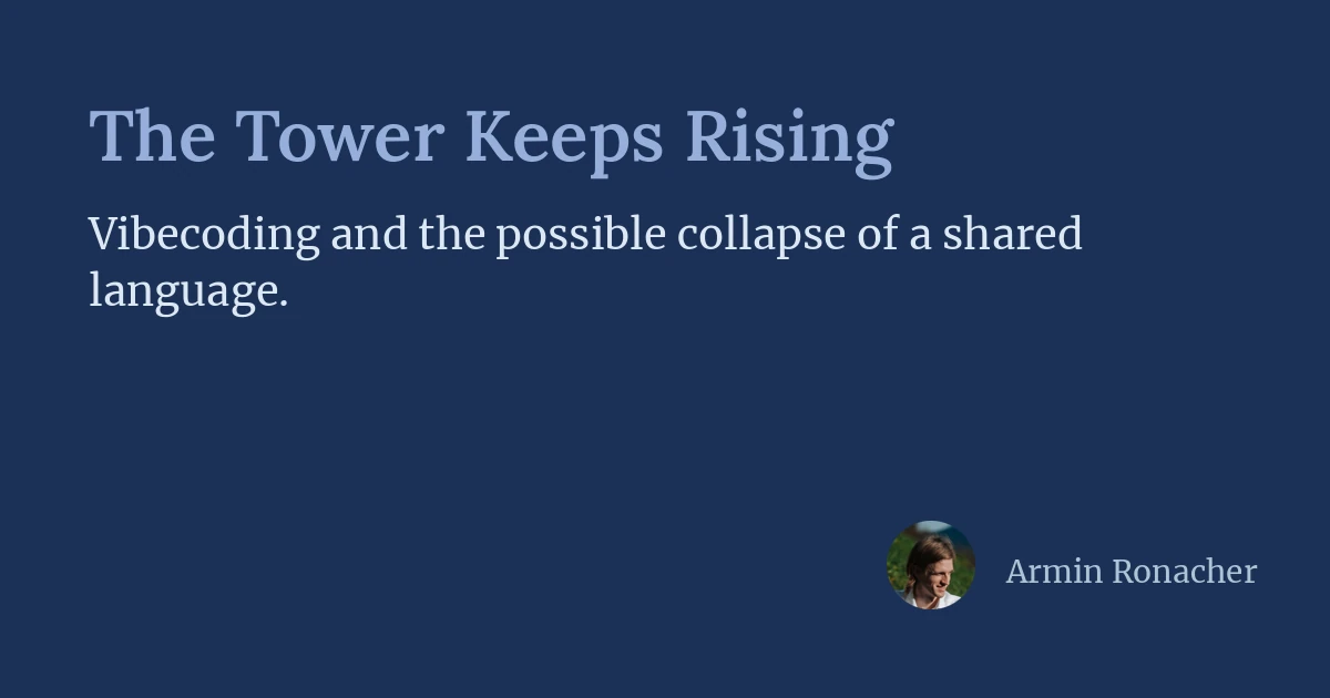 The Tower Keeps Rising