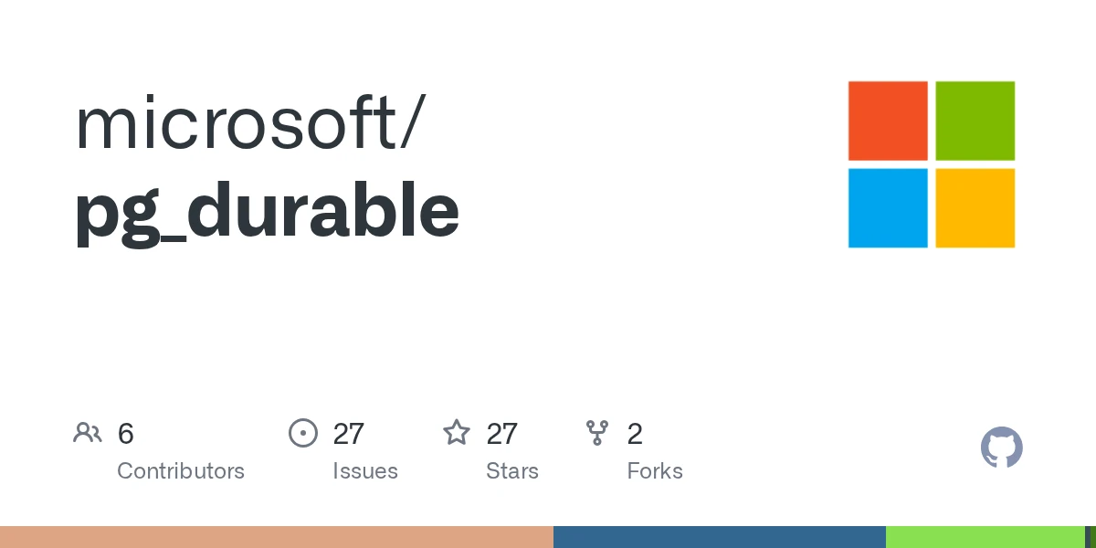 pg_durable: Microsoft open sources in-database durable execution