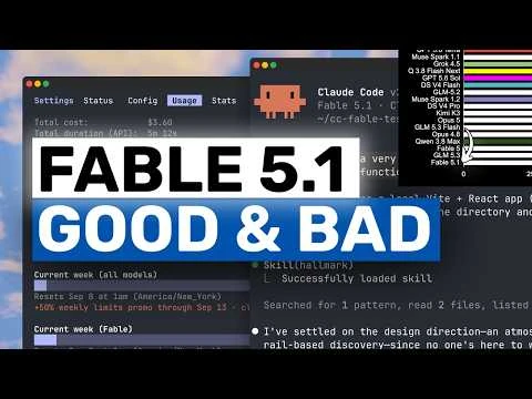 Fable 5.1 (Fully Tested & Real cost comparisons): It's A GREAT Model but there's still ONE ISSUE!