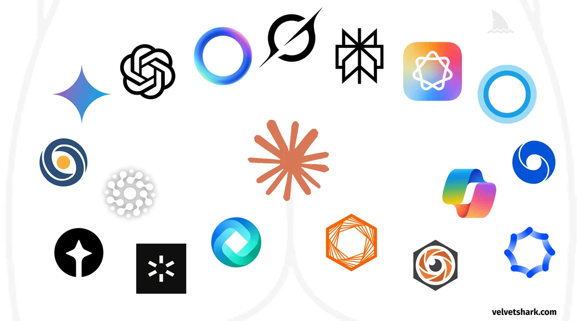 Why do AI company logos look like buttholes?