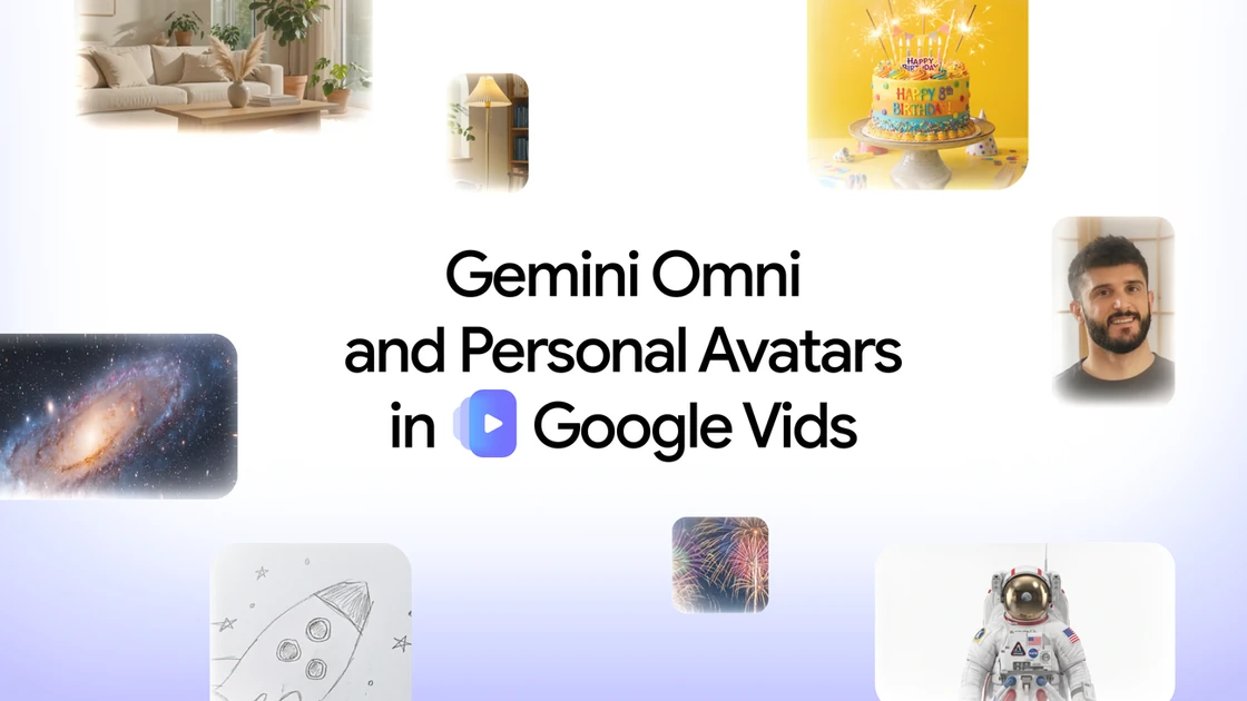 Create, edit and star in videos with two Google Vids updates