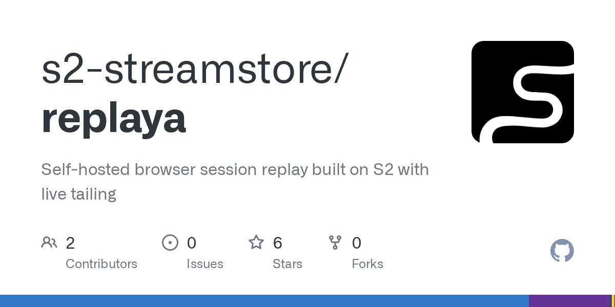 Show HN: RePlaya – self-hosted browser session replay with live tailing