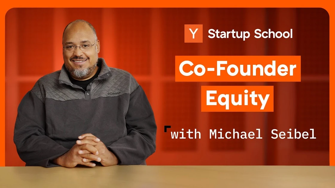 Co-Founder Equity Mistakes to Avoid : YC Startup Library | Y Combinator