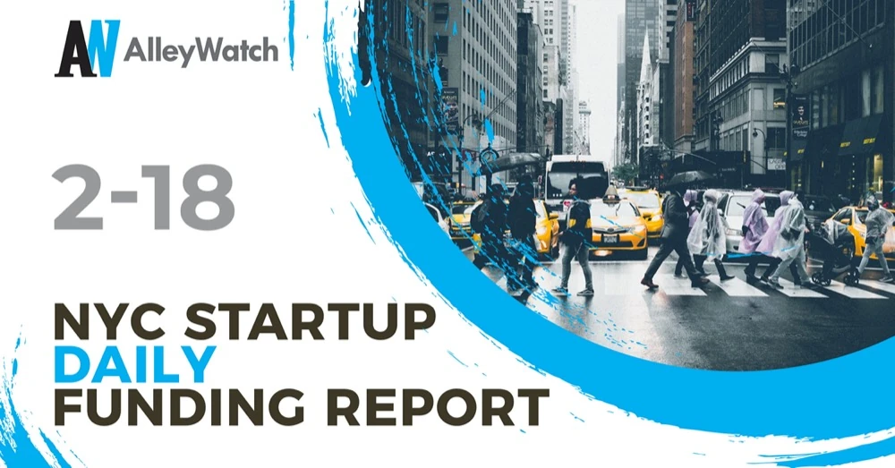 The AlleyWatch Startup Daily Funding Report: 2/18/2026 – AlleyWatch