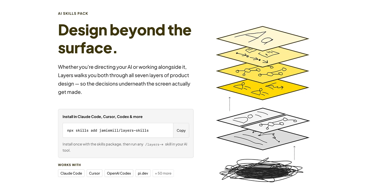 Layers: AI skills for product designers