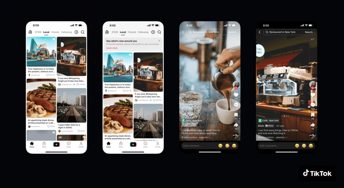 TikTok launches an opt-in Local Feed in the U.S. leveraging users’ precise location | TechCrunch