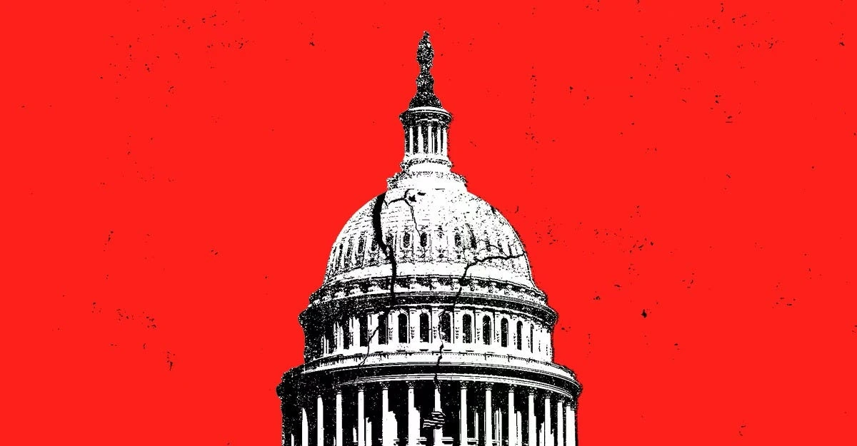 U.S. in Highest-Risk Category for Civil War, Coup, or Collapse in CIA Model