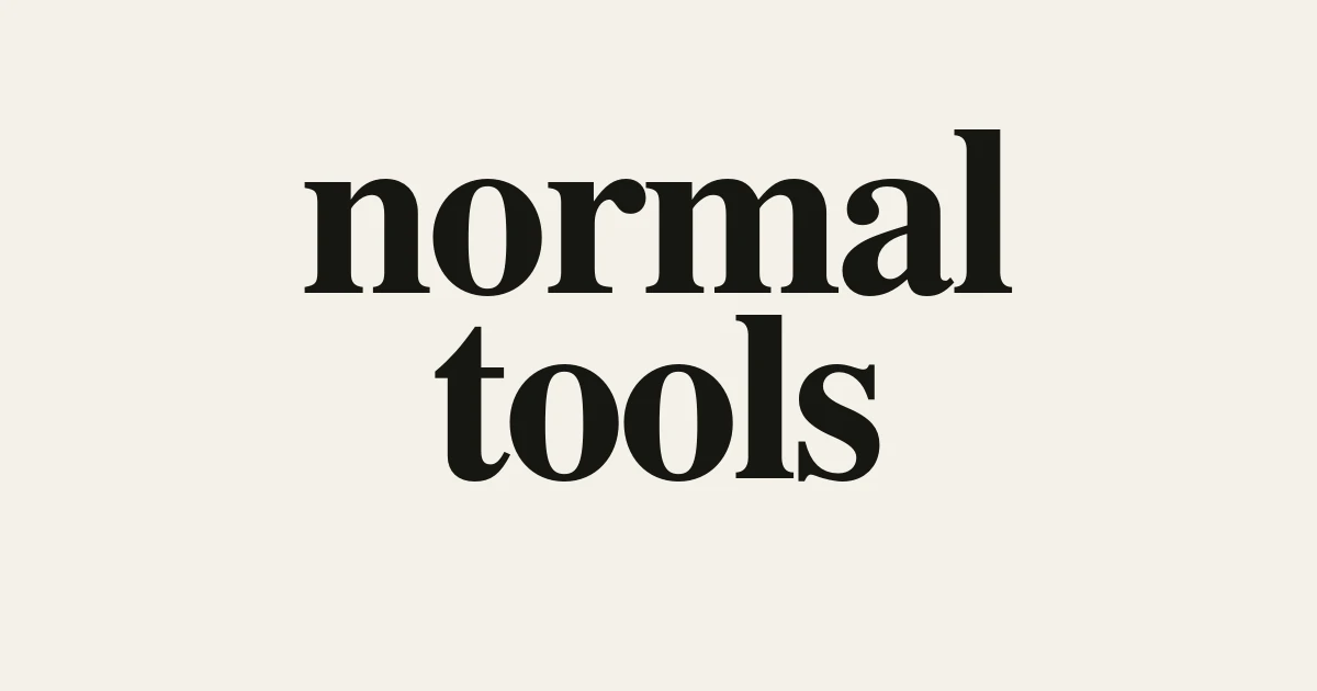 Normal Tools