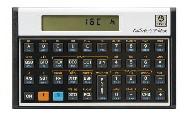 HP re-releases classic computer science calculator: The HP-16C