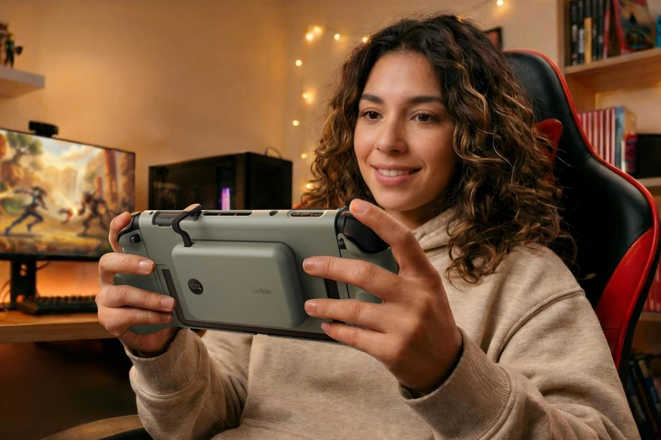 Belkin’s new Joy-Con grips also boost the Switch 2’s battery life