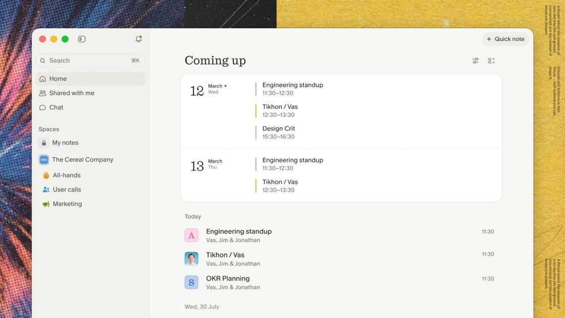 Granola raises $125M, hits $1.5B valuation as it expands from meeting notetaker to enterprise AI app | TechCrunch