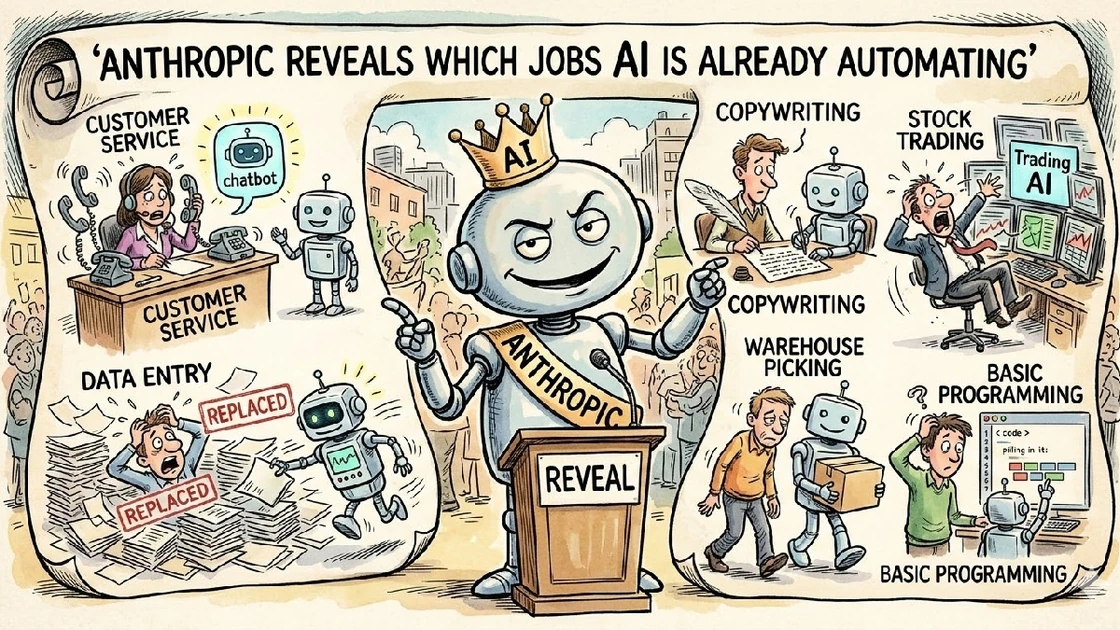 Anthropic reveals which jobs can AI replace vs which jobs its already automating - Technology News | The Financial Express