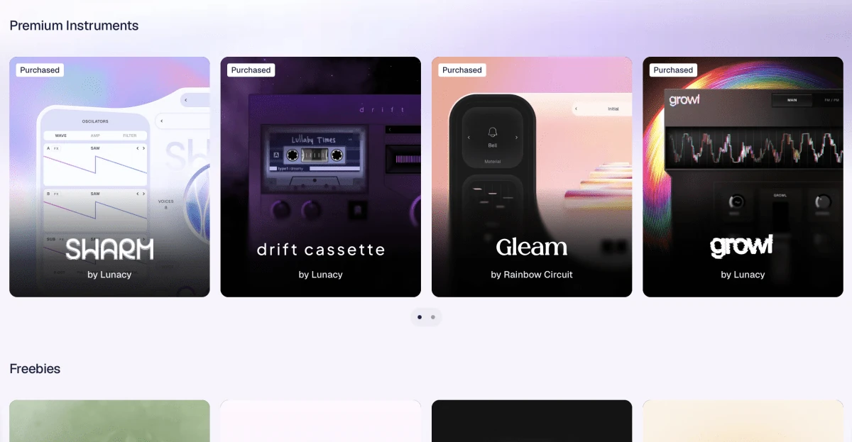Lunacy Audio Nova is a place to build and sell your own AI-powered music plugins