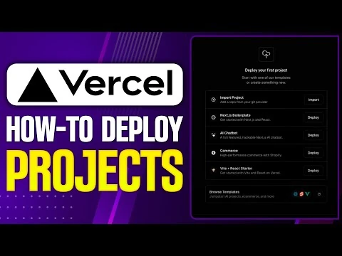 How To Deploy on Vercel (2026 Updated Tutorial) - YouTube