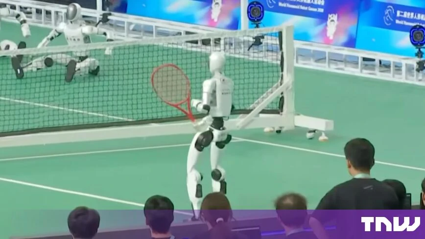 Galbot Robots Complete 100 Consecutive Rallies Against a Tennis Champion