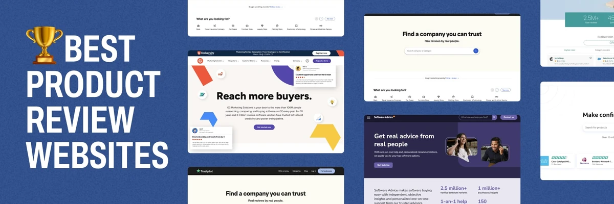 8 Trusted Product Review Sites for B2B & SaaS (2026)