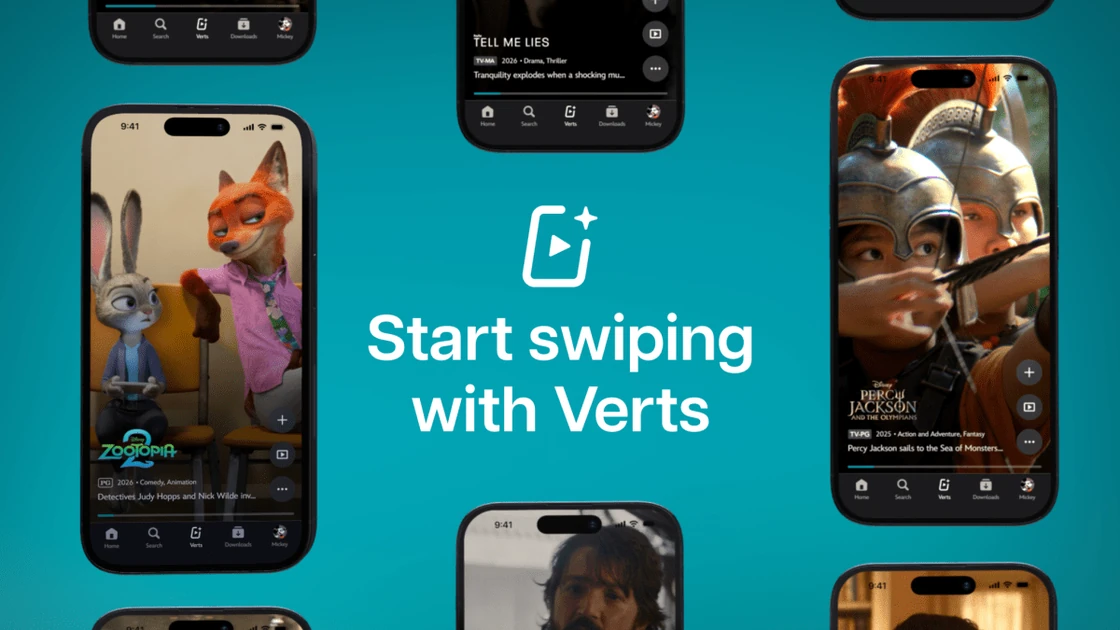 Disney+ is rolling out its TikTok-like ‘Verts’ short-form video feed | TechCrunch
