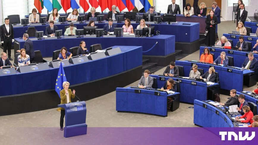 Ursula Von der Leyen backs AI slowdown in State of the Union address