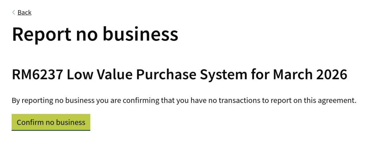 The UK Government's Low Value Purchase System Is a Waste of Time