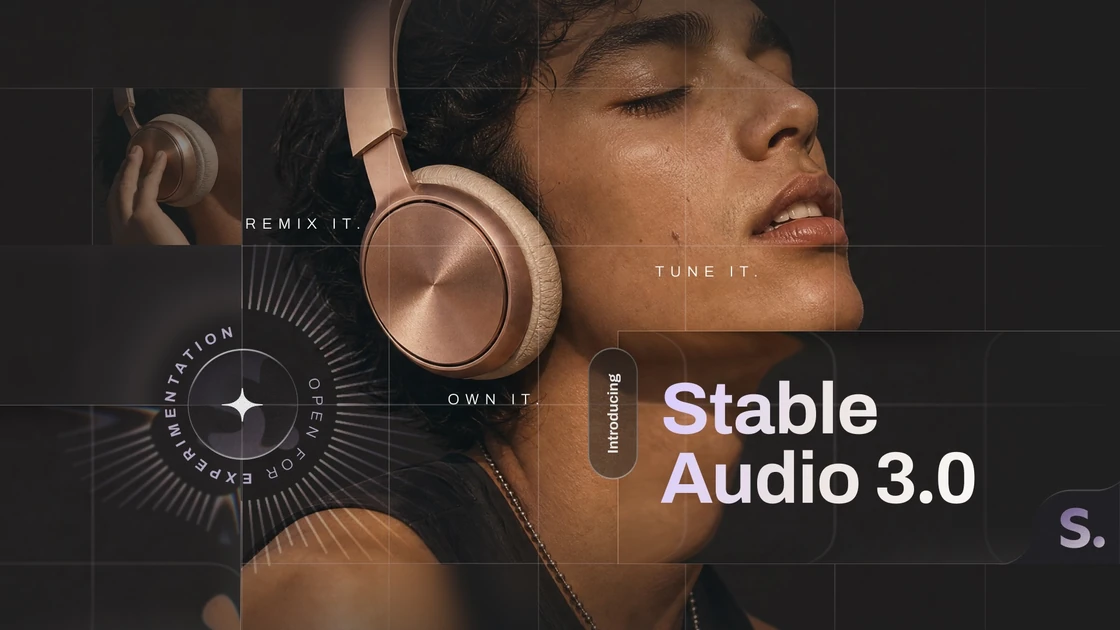 Stability AI launches Stable Audio 3.0 with up to six-minute tracks and open weights