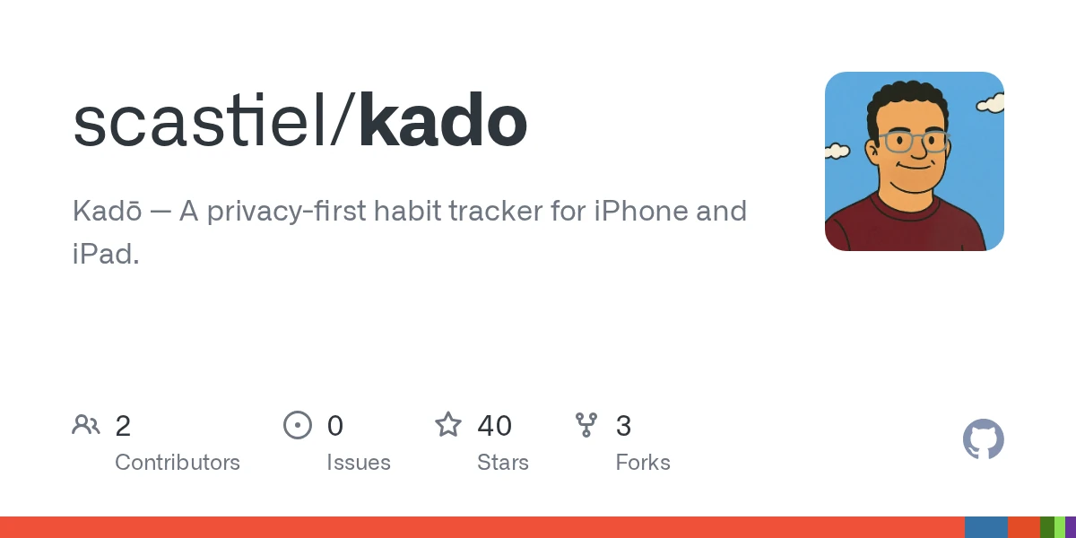 Show HN: Kadō – open-source habit tracker, with non-binary habit score, for iOS