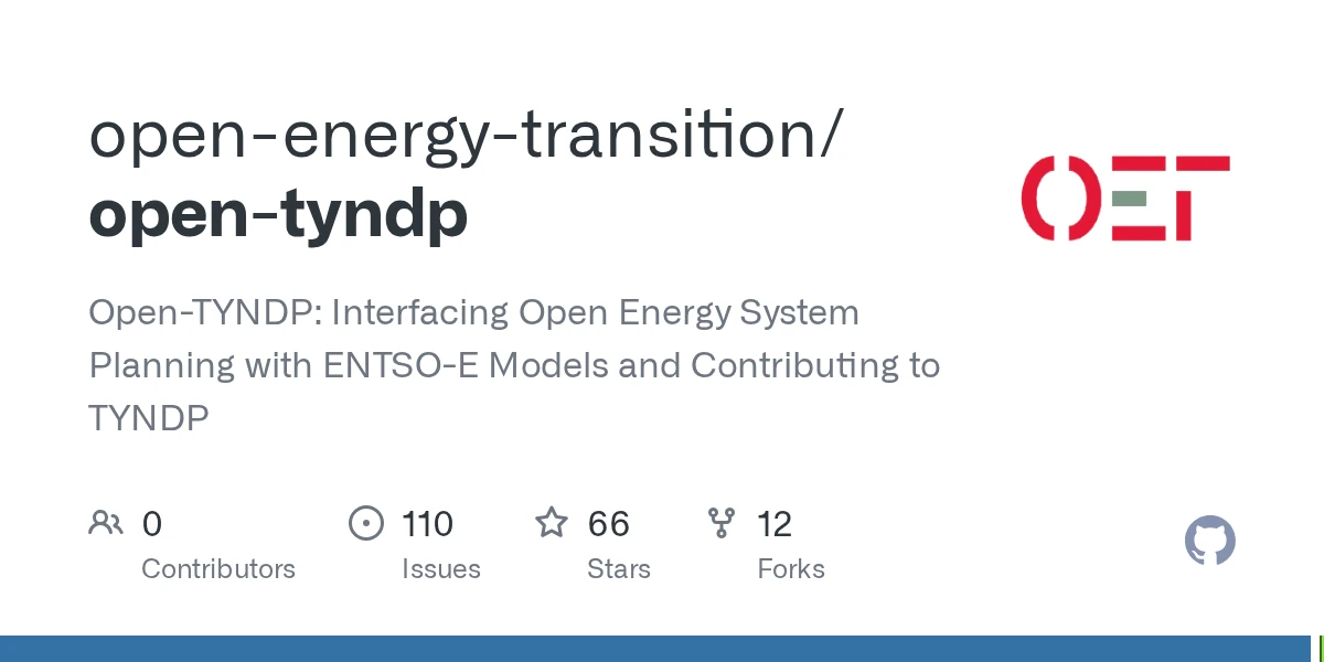EU Open Sources Ten-Year Network Development Planning Tools
