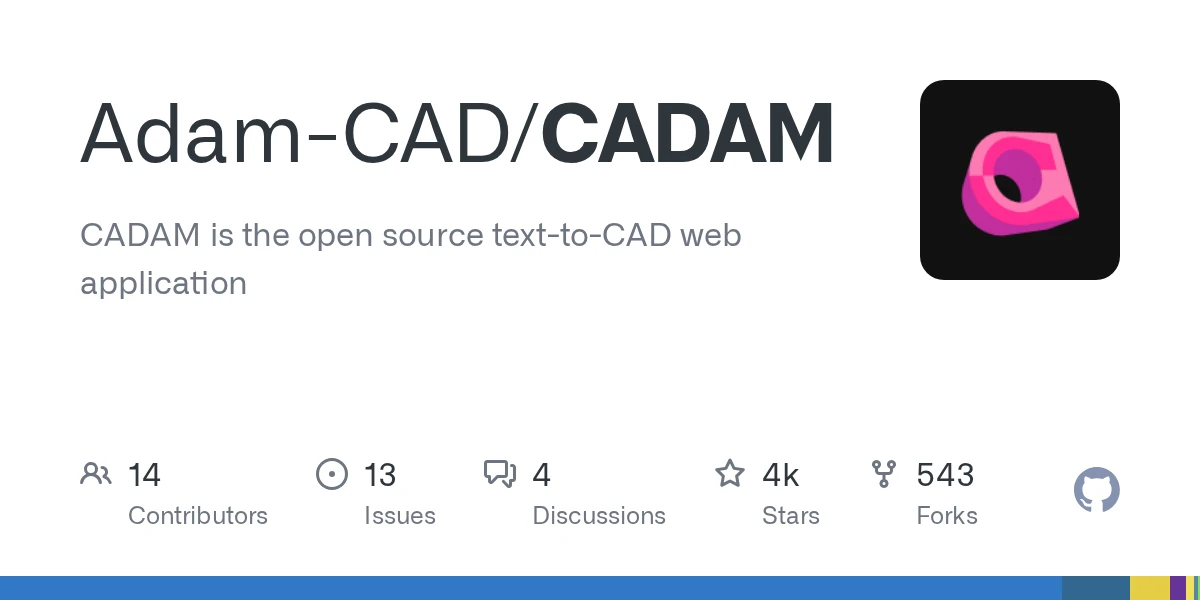 Launch HN: Adam (YC W25) – Open-Source AI CAD