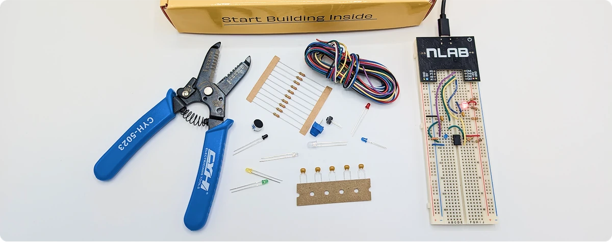 NLAB: The worlds smallest electronics lab