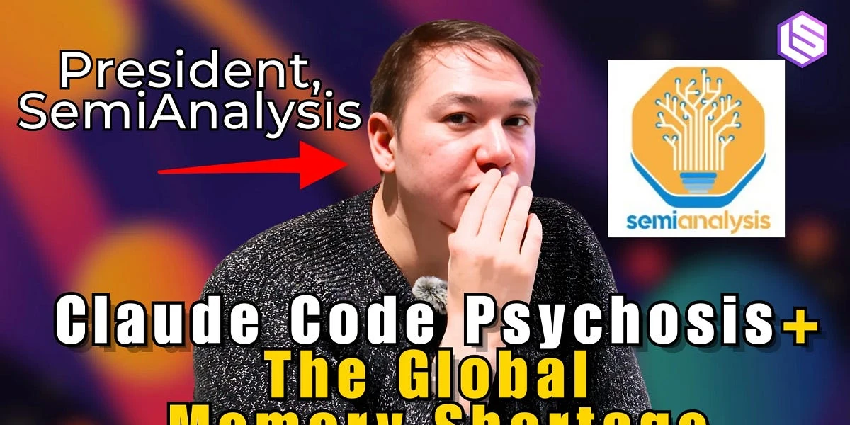 Claude Code for Finance + The Global Memory Shortage: Doug O’Laughlin, SemiAnalysis