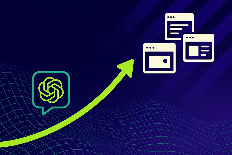 ChatGPT claws back web traffic share to 55.5 percent as Gemini's brief comeback fades