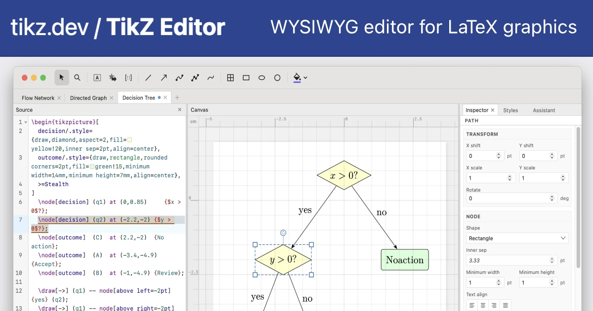 Show HN: TikZ Editor – WYSIWYG editor for figures in LaTeX