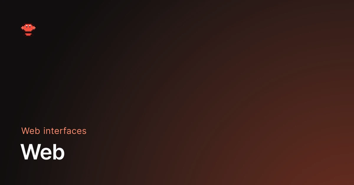 Web - OpenClaw