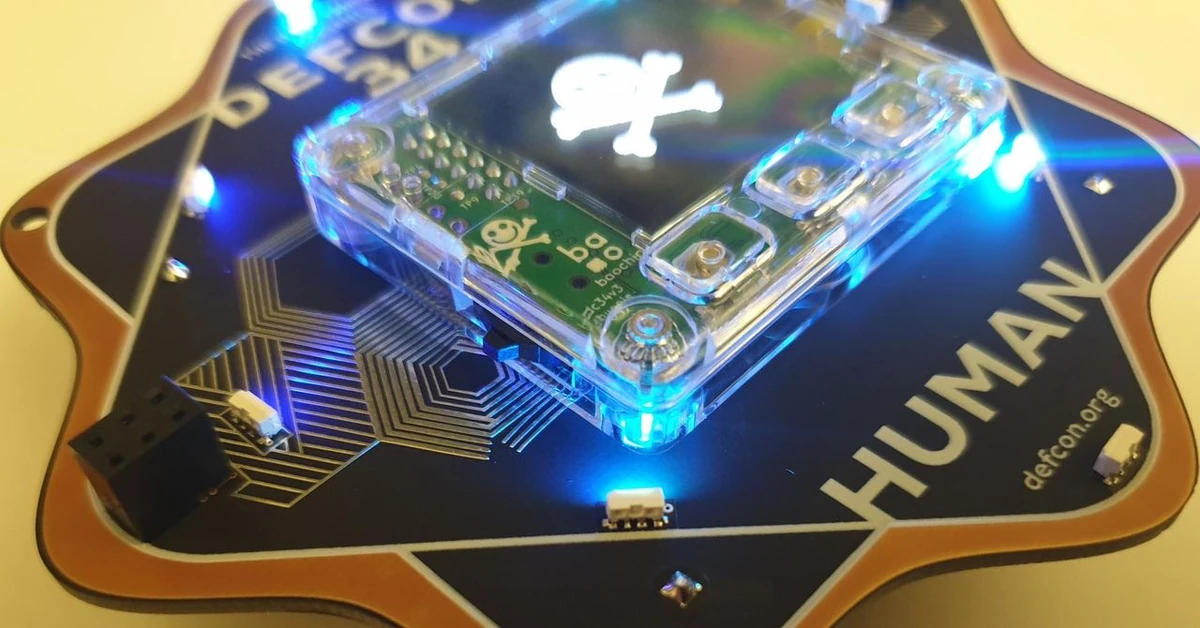 New Defcon Badges Pack a Unique Open-Source Chip That Doubles as a Security Key