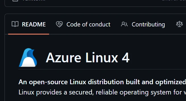 Azure Linux 4.0 is Microsoft's first general-purpose Linux