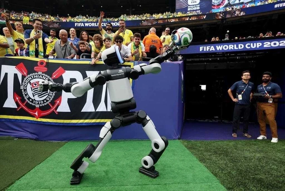 Hyundai's Atlas robot debuts on the biggest stage of all: The World Cup
