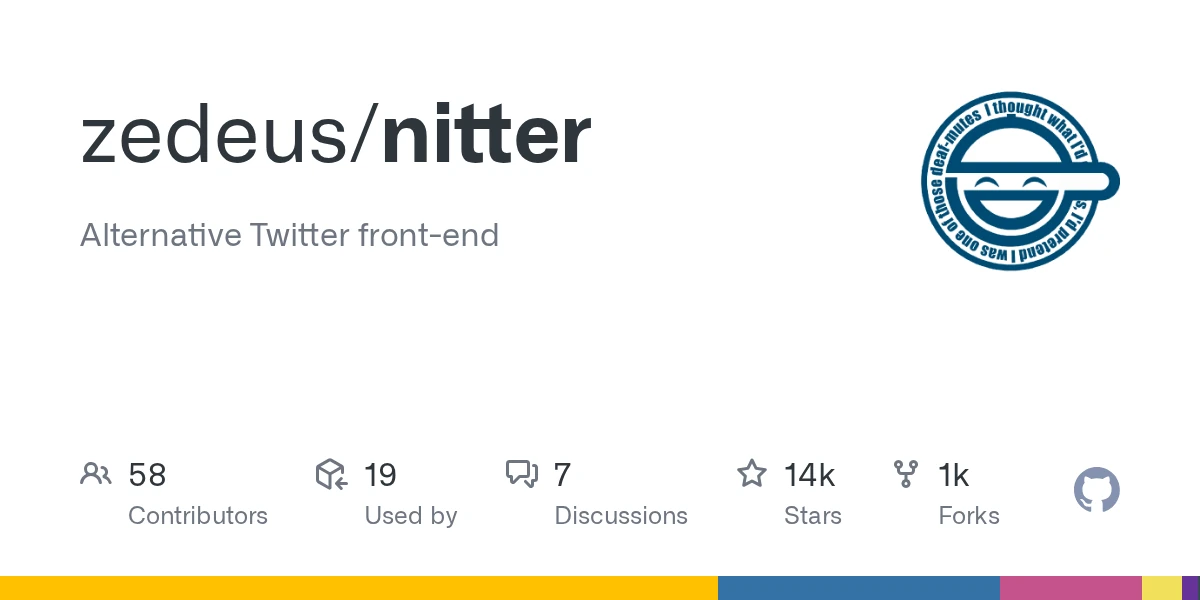 Following legal advice, the Nitter project will continue