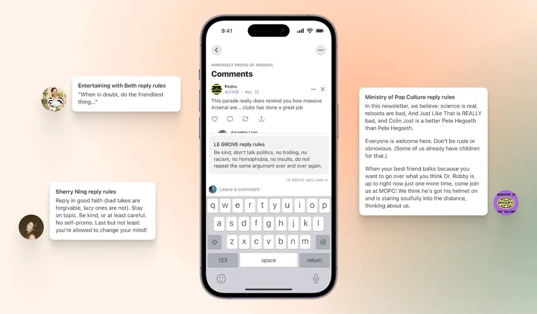 Substack’s new ‘Reply Rules’ feature lets creators control how people respond